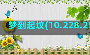 梦到起坟(10.228.250.153:8000)